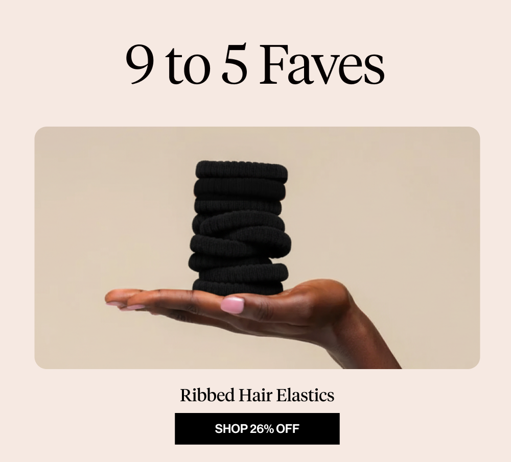 Ribbed Hair Elastics