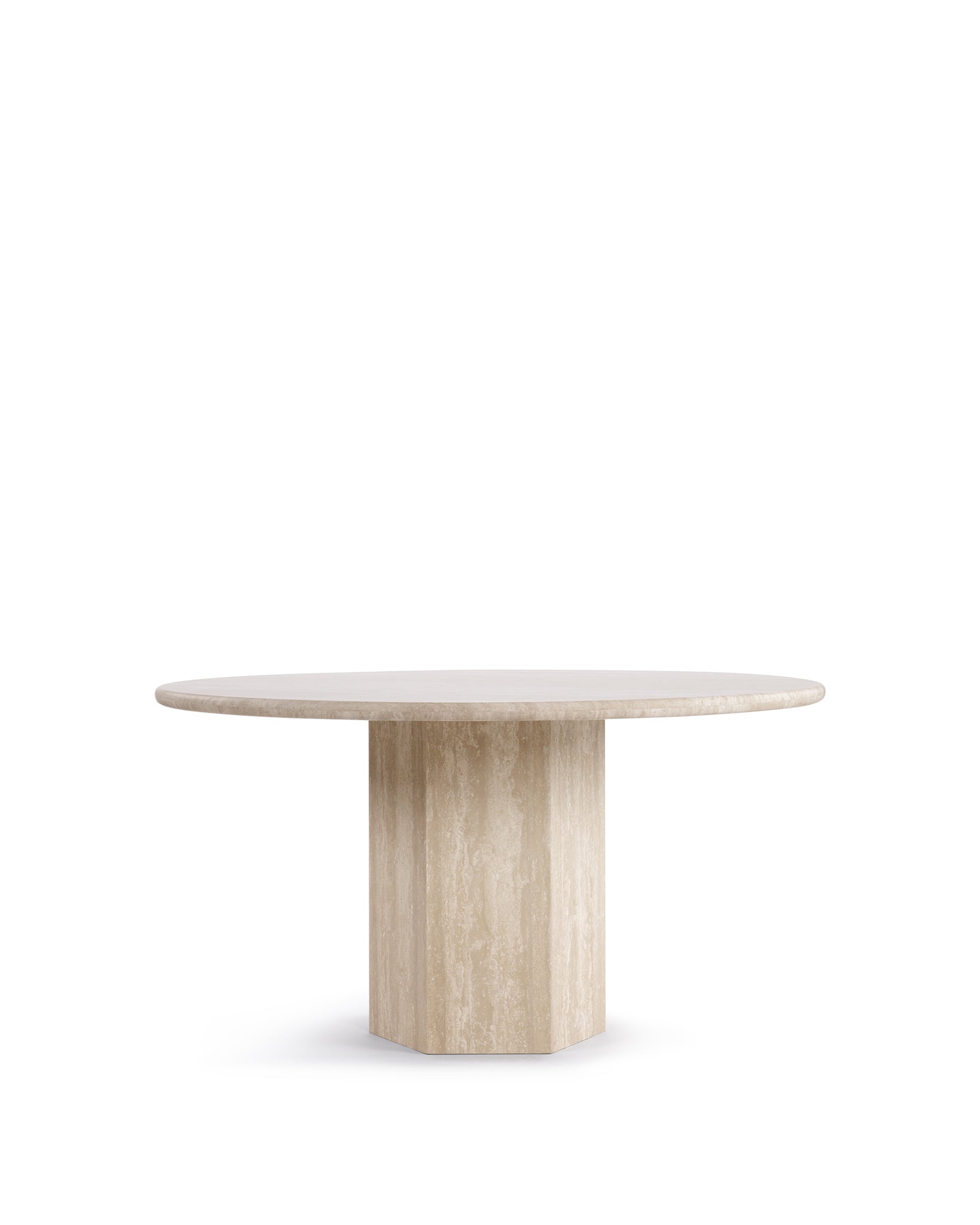 Image of Saga Round Dining Table, 55in