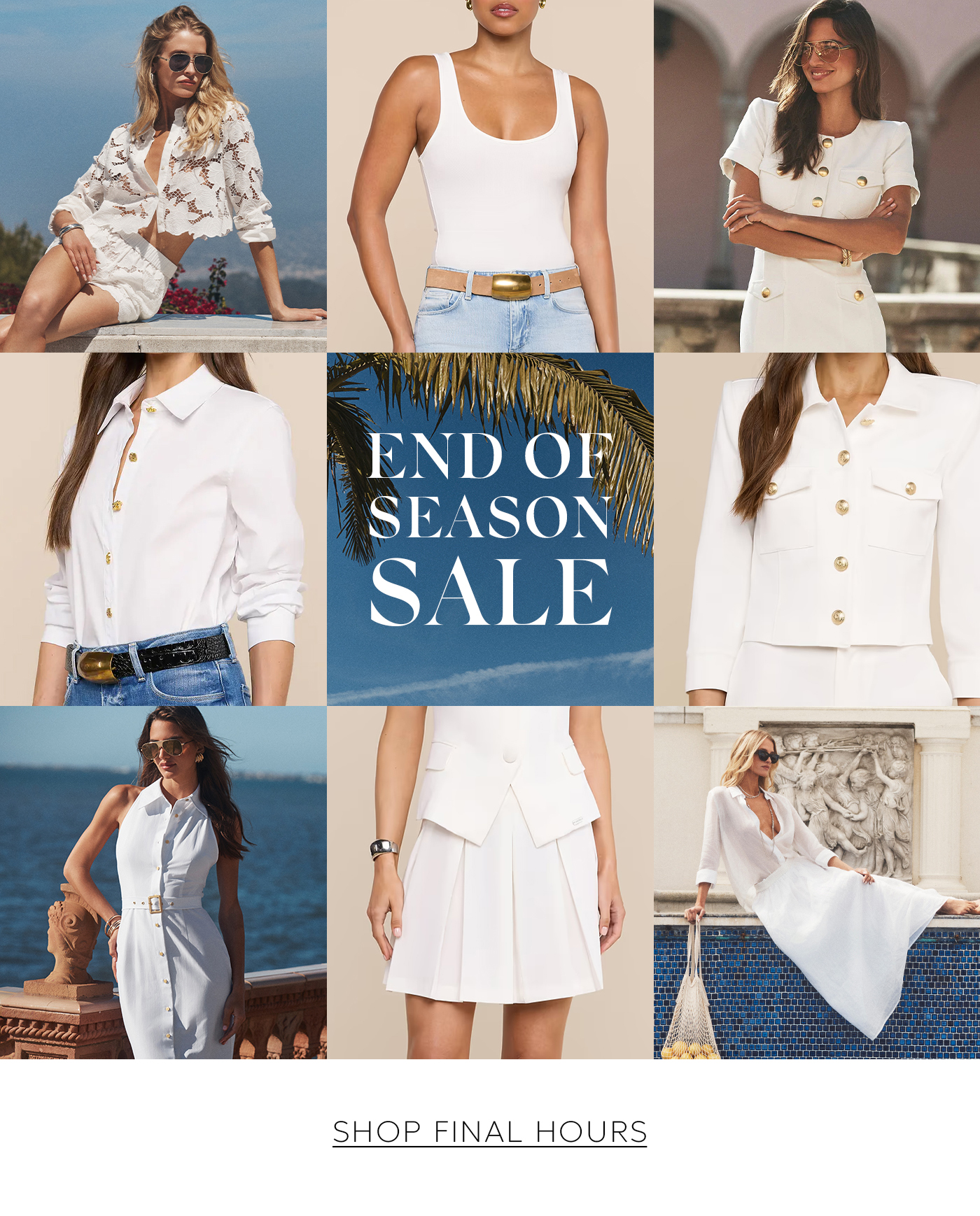 L'AGENCE END OF SEASON SALE ENDS TODAY SHOP FINAL HOURS