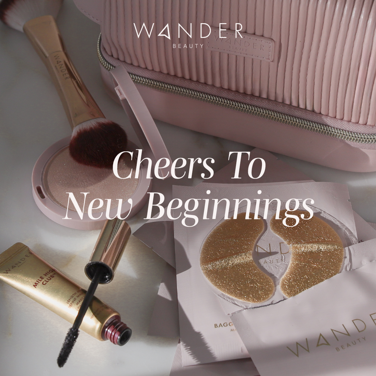 Cheers to new beginnings! 