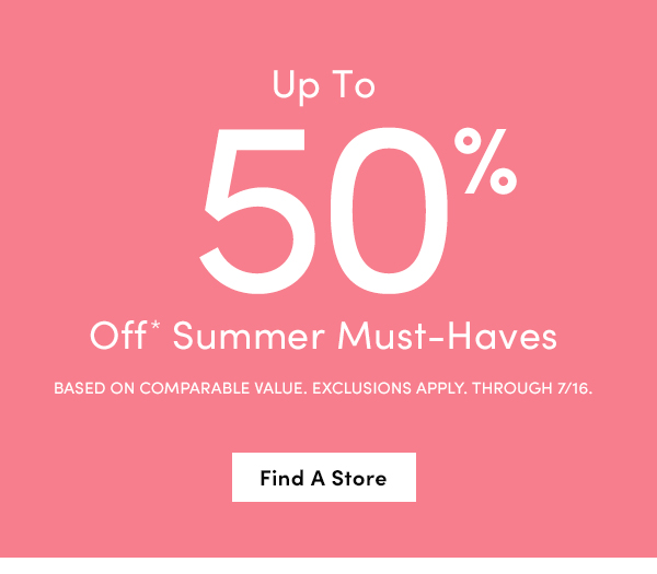 Up to 50% off