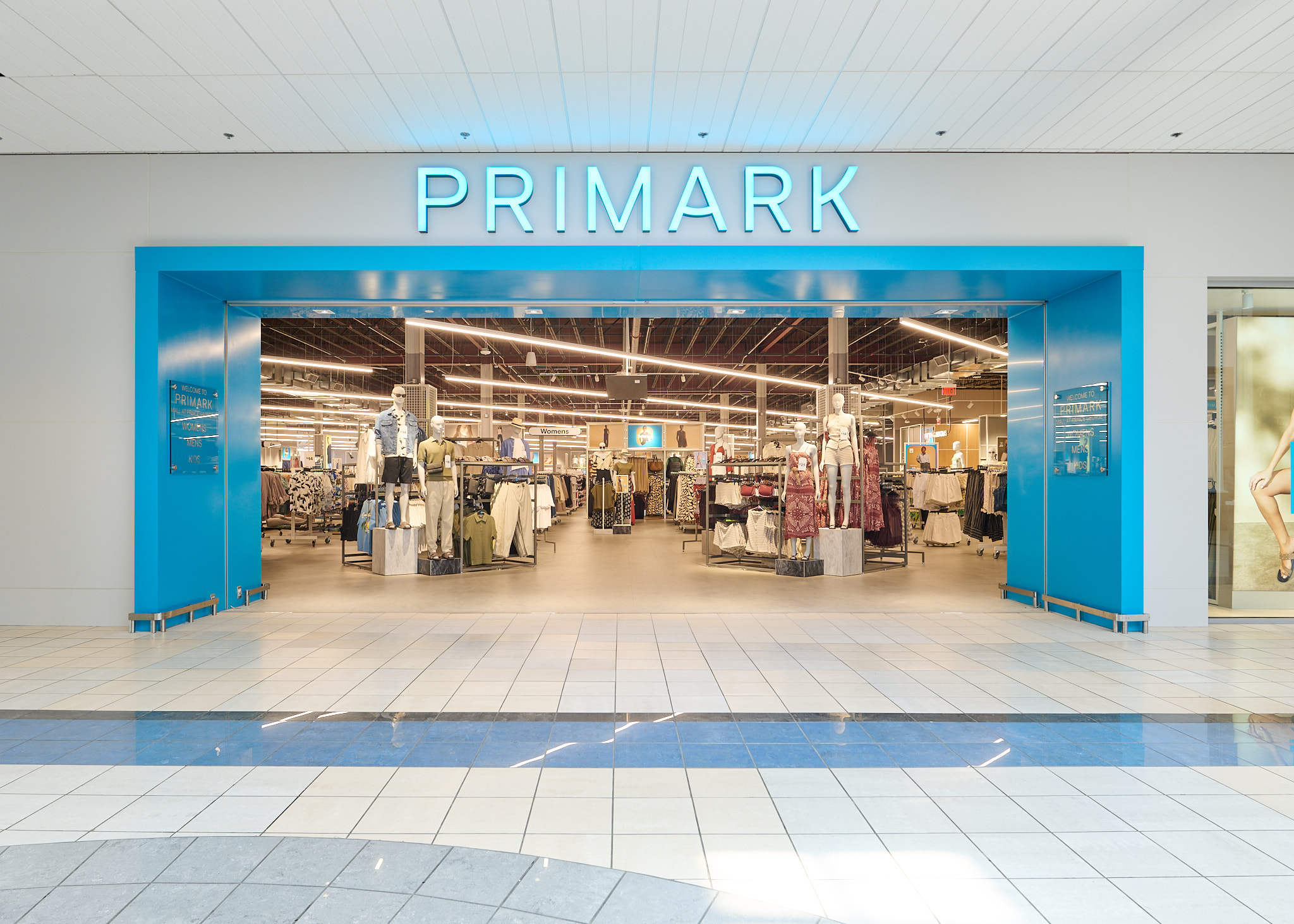 Primark new opening. Willowbrook Mall, Houston, TX, opens Thursday, July 16th, 2026