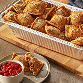 Image of Olive Garden's Toasted Ravioli appitizer.