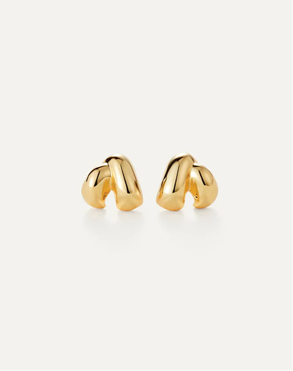 beatrix gold earrings