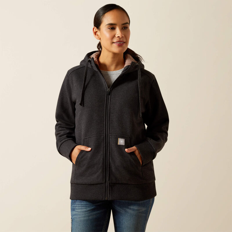 Rebar All-Weather Sherpa Full Zip Hoodie