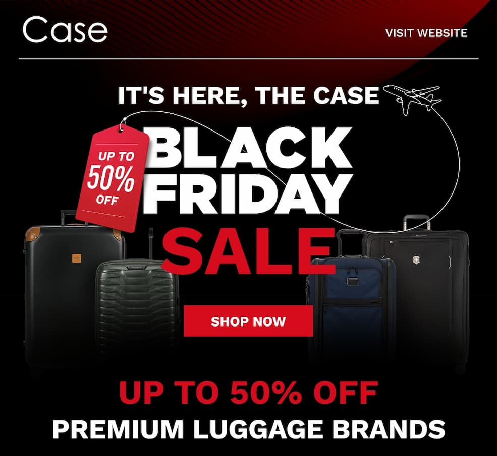 It's Here, The Case Black Friday Sale