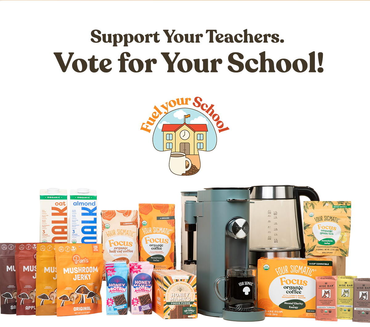 Support Your Teachers, Vote for Your School
