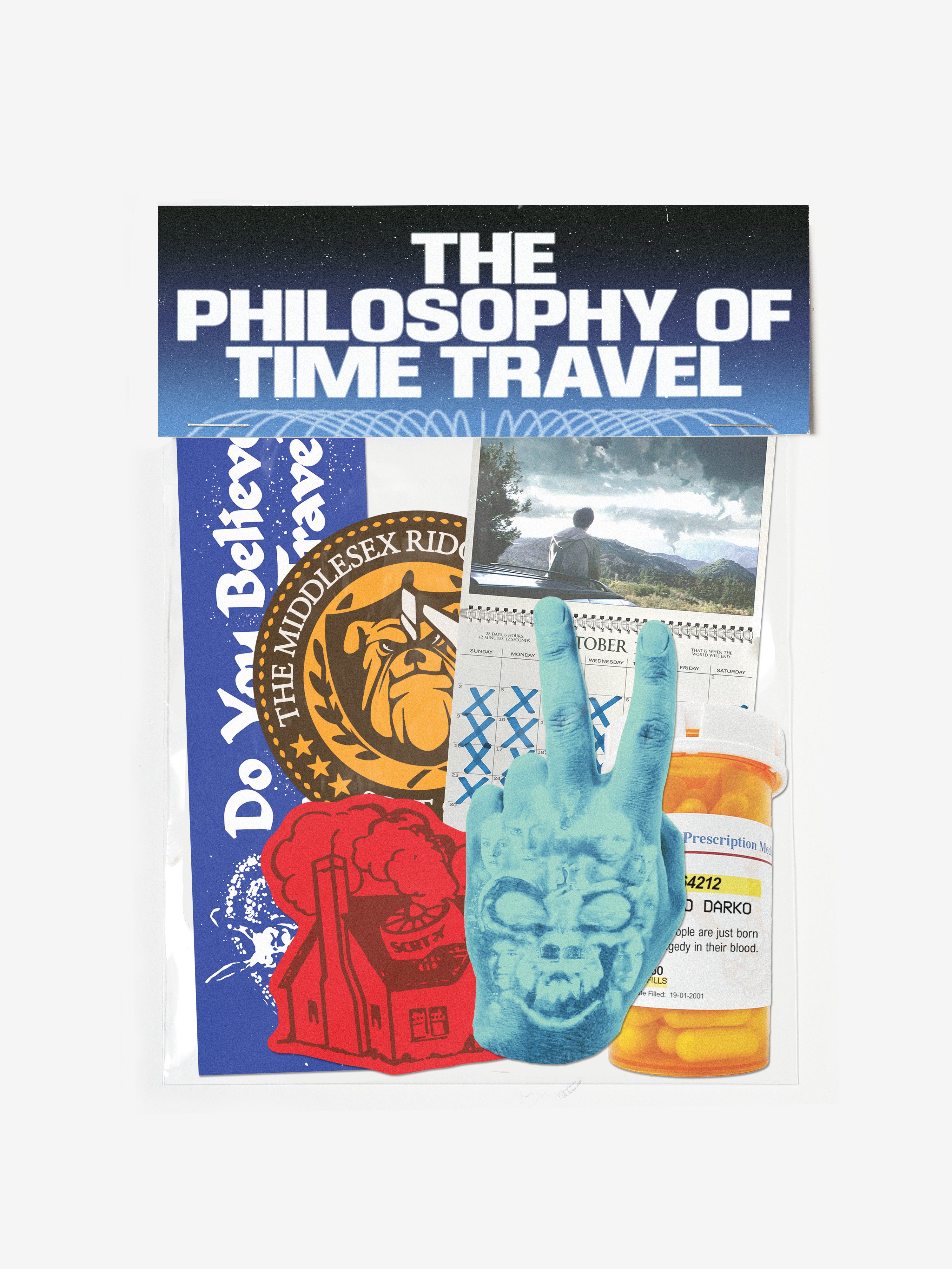 Image of Philosophy of Time Travel Sticker Set