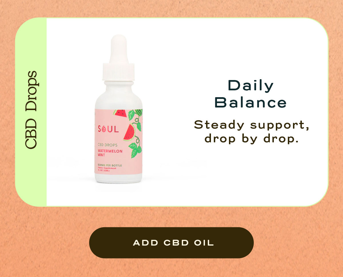CBD Drops | Daily Balance | ADD CBD OIL 
