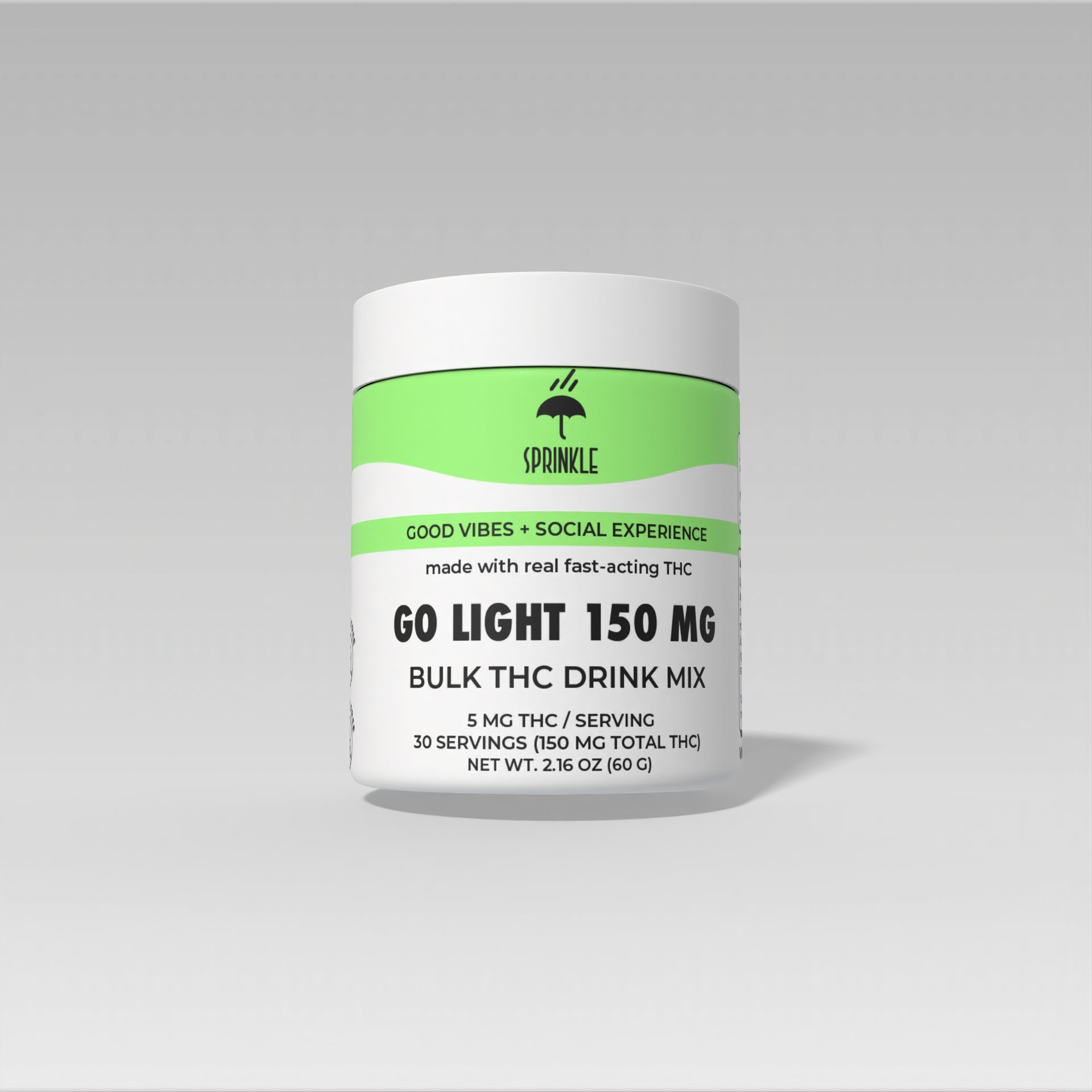 Image of GO LIGHT - BULK THC Drink Mix [5mg serving]