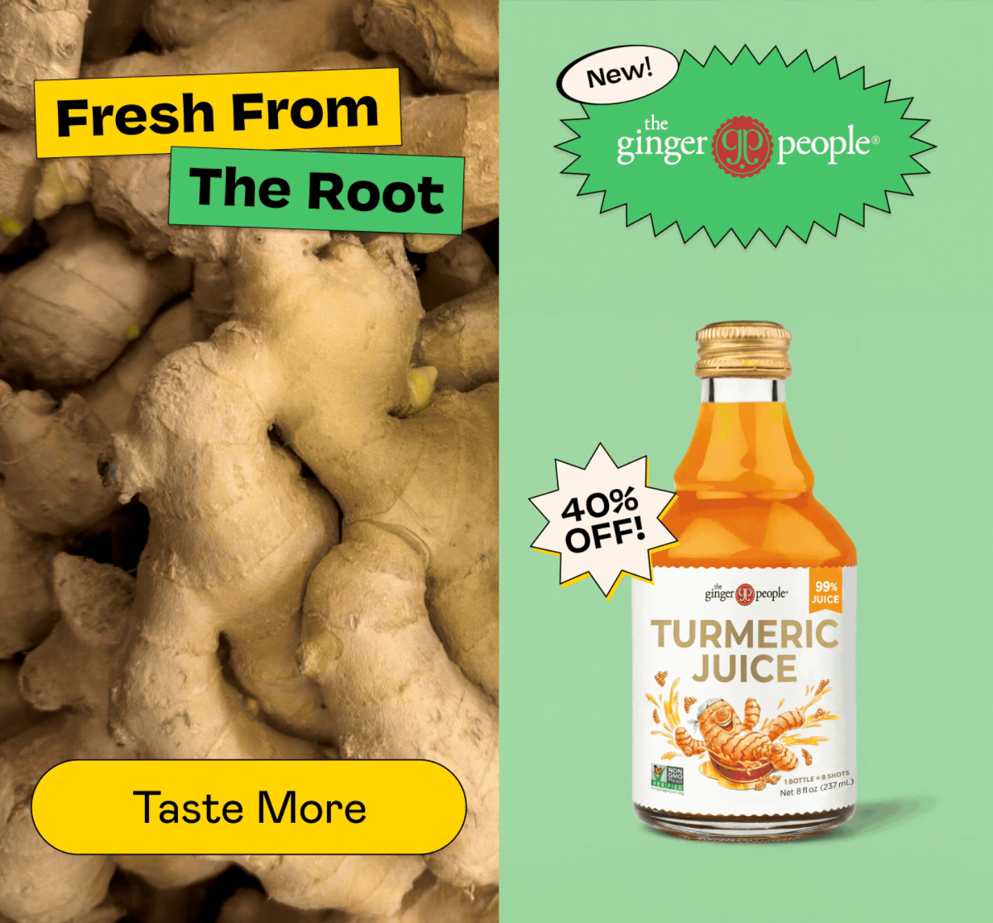 Fresh From The Root | Taste More