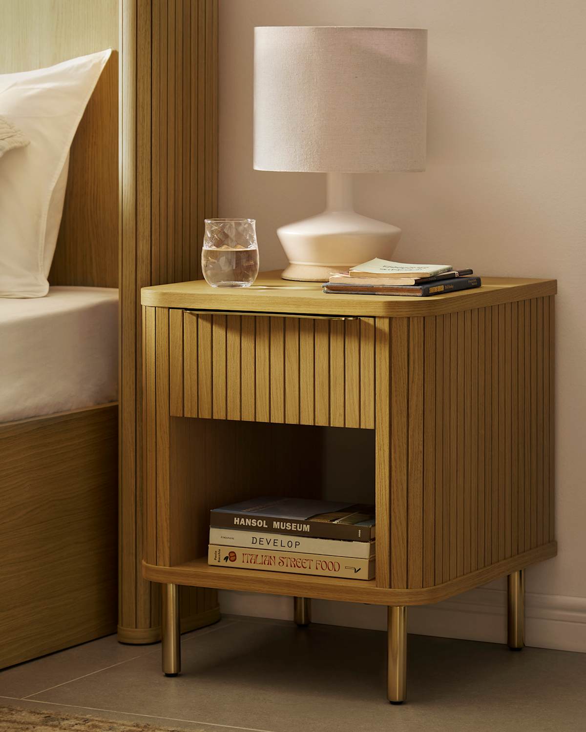 Image of Harper 1-Drawer Nightstand