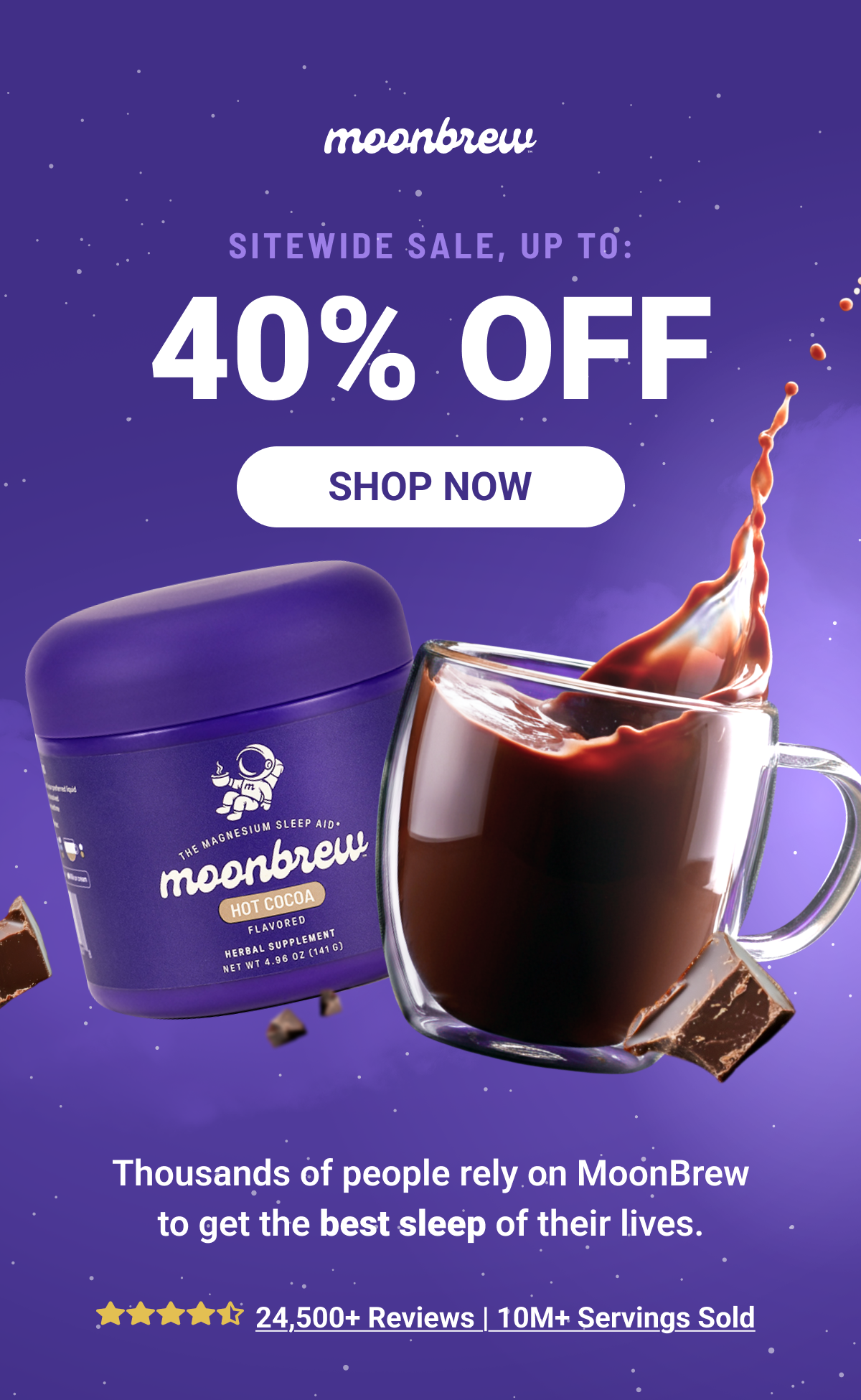 Sleep essentials, now up to 40% off