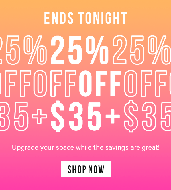 Time for a Wall Upgrade - 25% Off Orders $35+: Find new designs that bring personality, color, and a fresh vibe to your space.