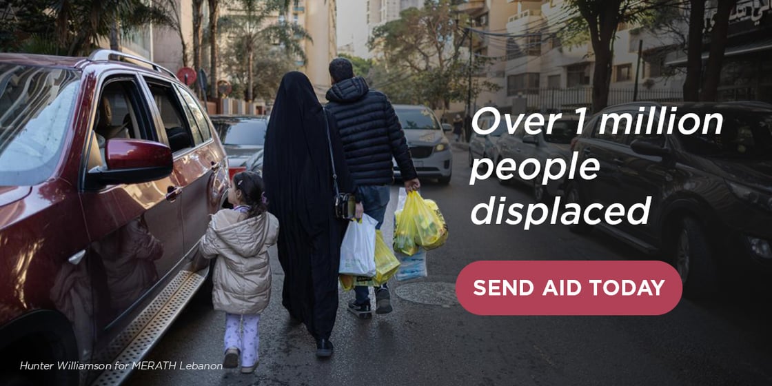 Over 1 million people desplaced. Send aid today.