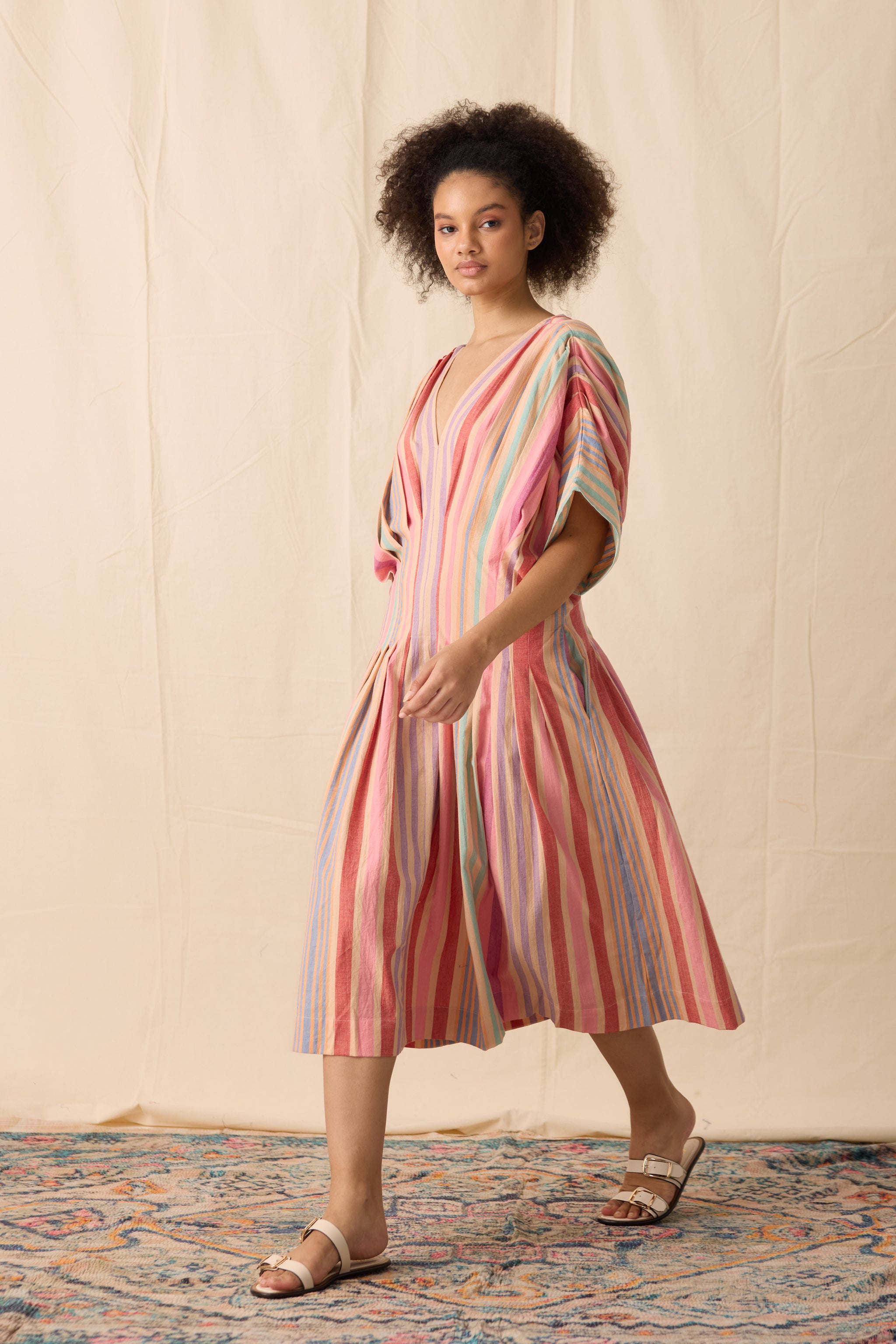Image of SOHO DRESS | POPSICLE STRIPES