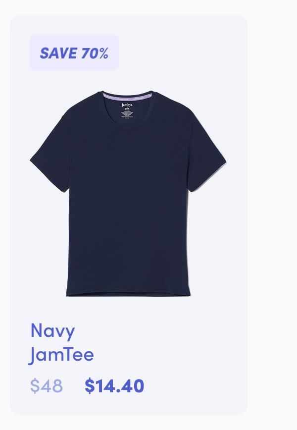 Navy JamTee