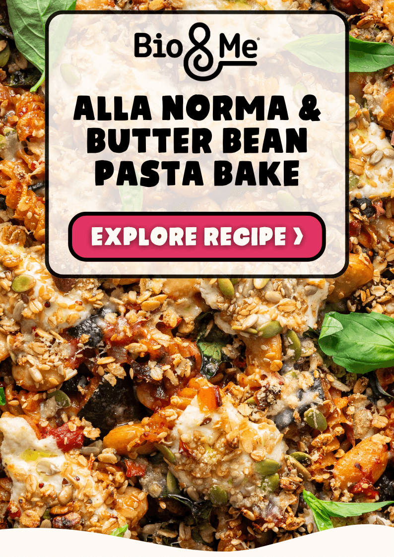 Picture of gut-friendly pasta bake