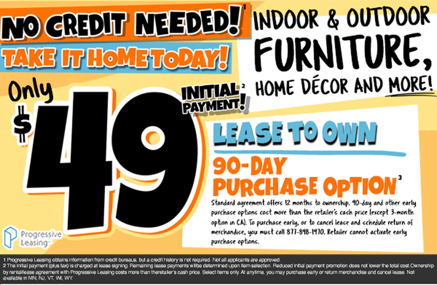 $49 Lease to Own