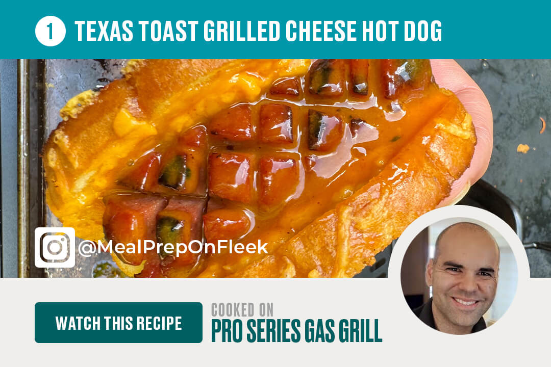 Recipe 1: Texas Toast Grilled Cheese Hot Dog