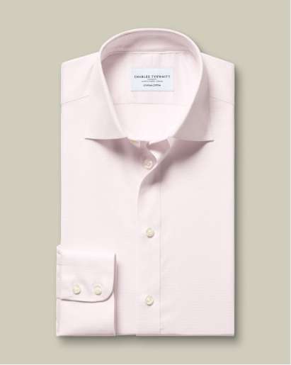 Luxury Texture Shirt - Light Pink