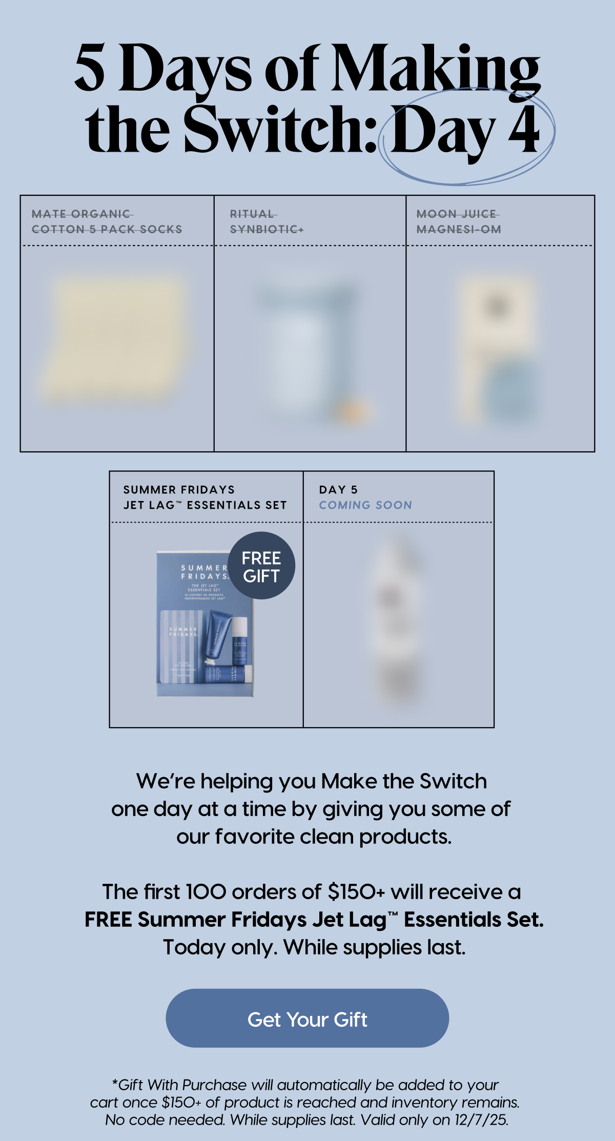 5 Days of Making the Switch: Day 4