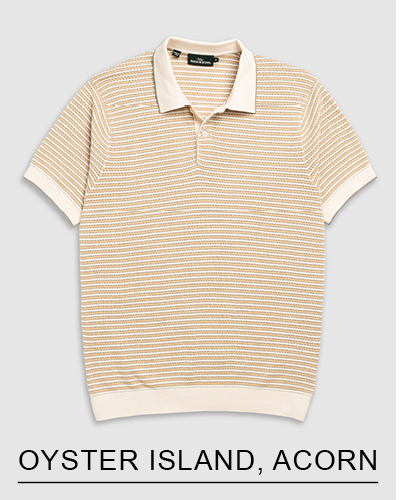 Shop Oyster Island Knit, Acorn online and instore at Rodd & Gunn
