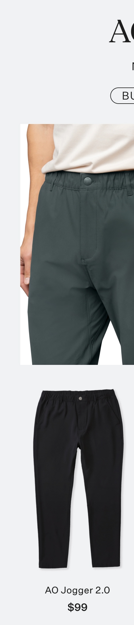 AO Jogger 2.0 Black