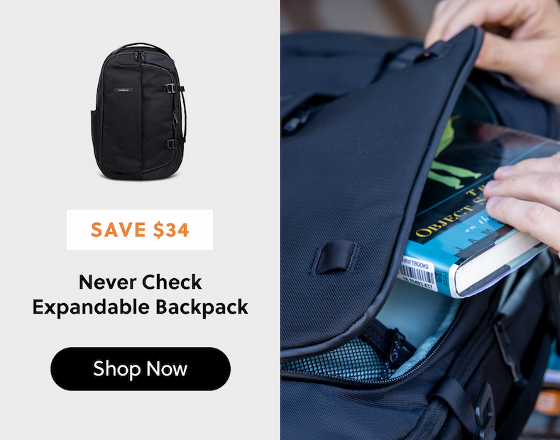 Never Check Expandable Backpack
