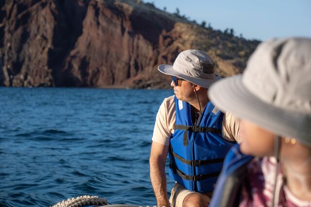 Enjoy island hopping in the Galapagos