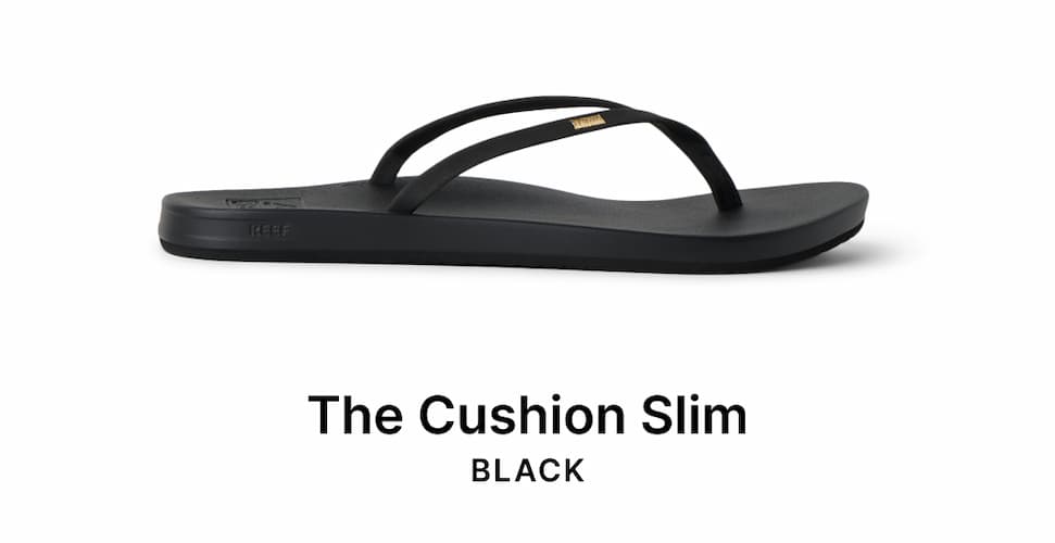 Cushion Slim Black
