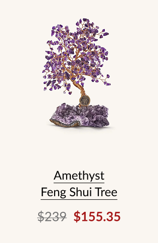 Amethyst Feng Shui Tree