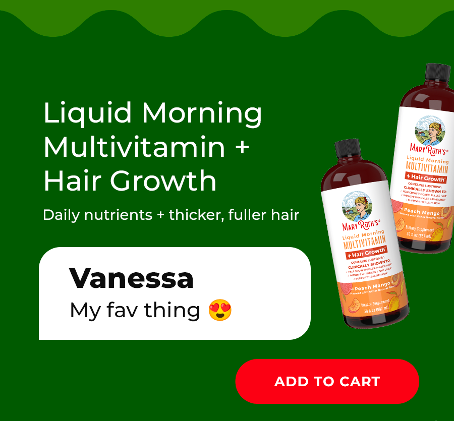 Liquid Morning Multivitamin + Hair Growth