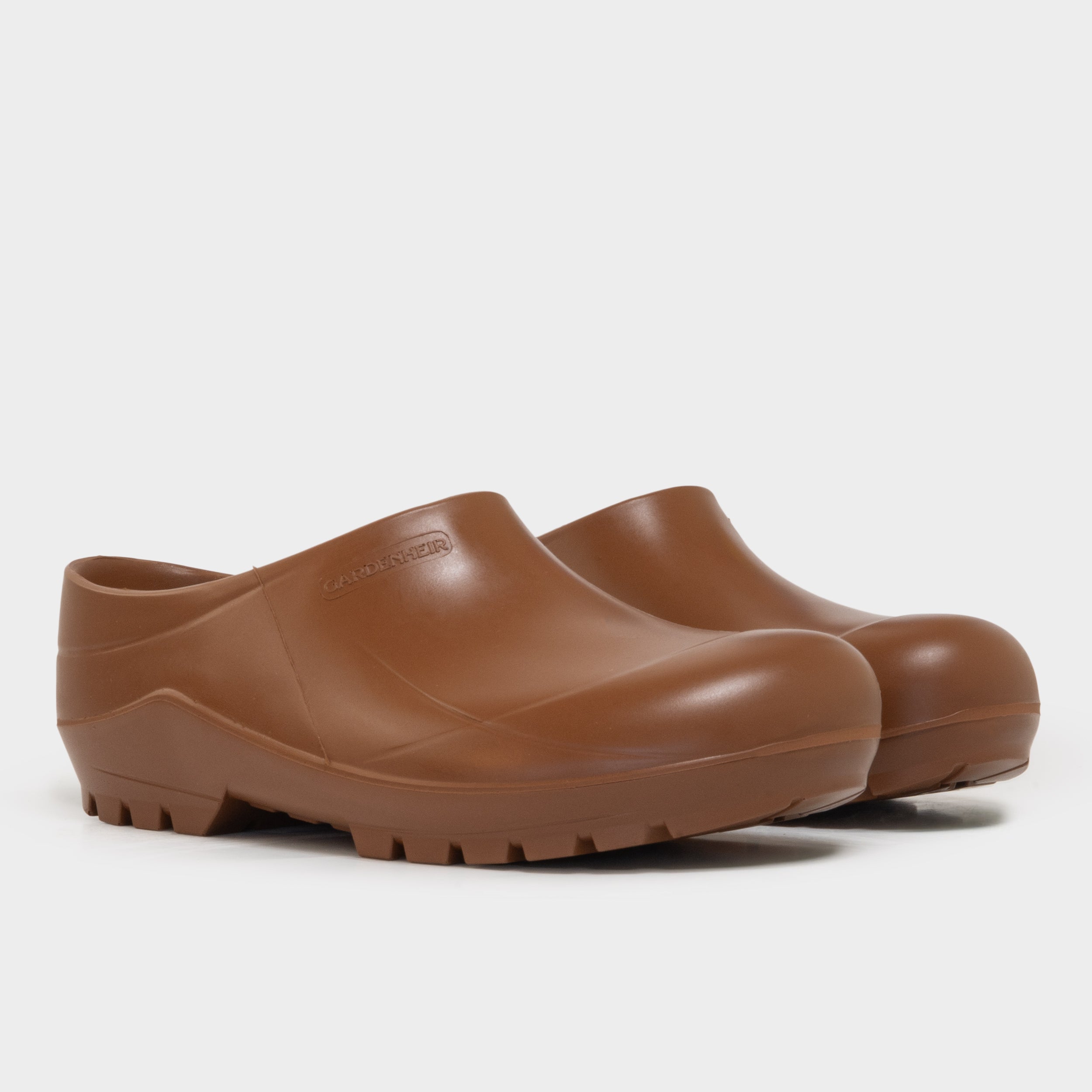 Image of Italian Garden Clogs in Caramel