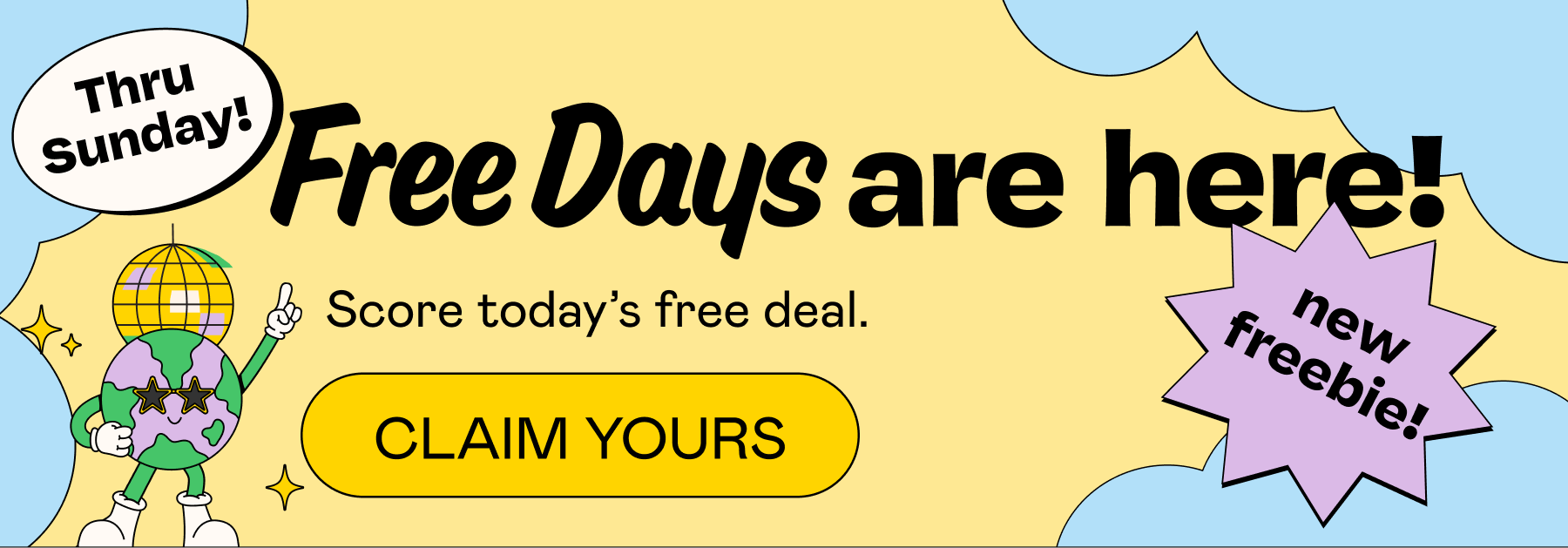 Free Days Are Here | CLAIM YOURS