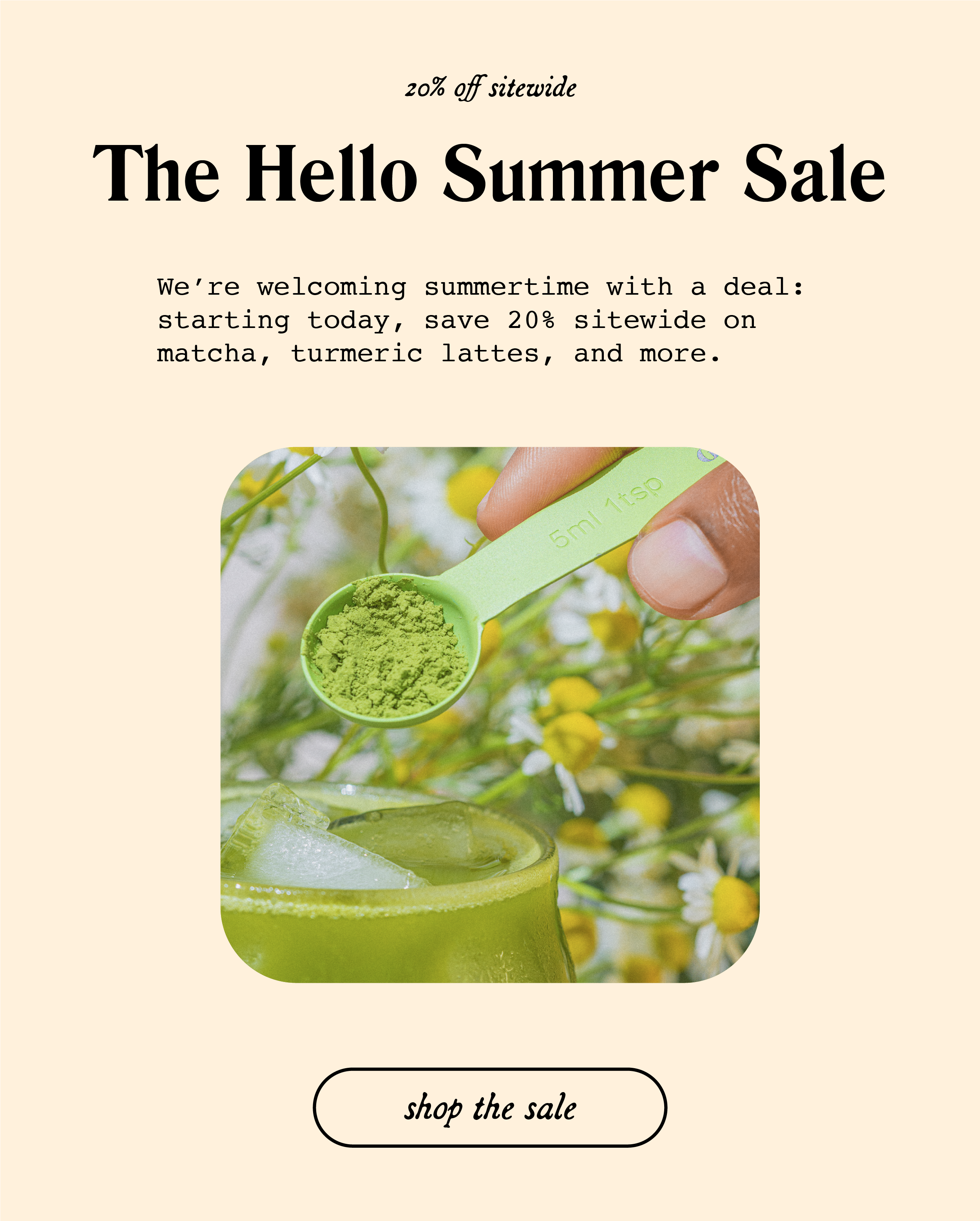 The Hello Summer Sale