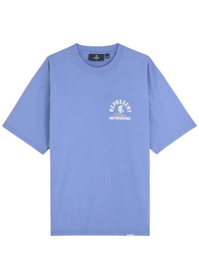 REPRESENT Competition logo-printed cotton T-shirt
