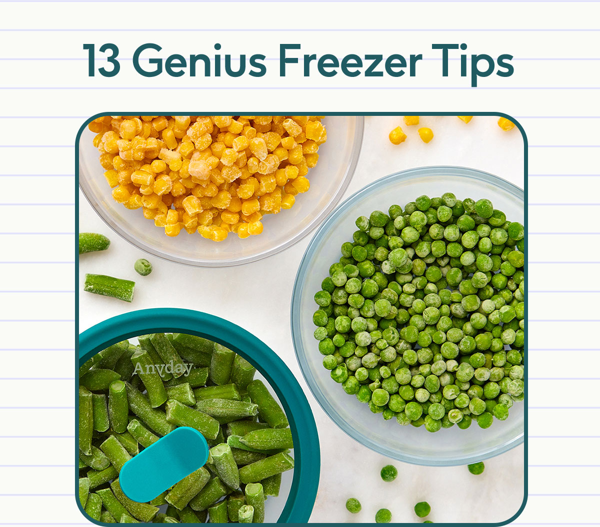 13 Genius Freezer Tips