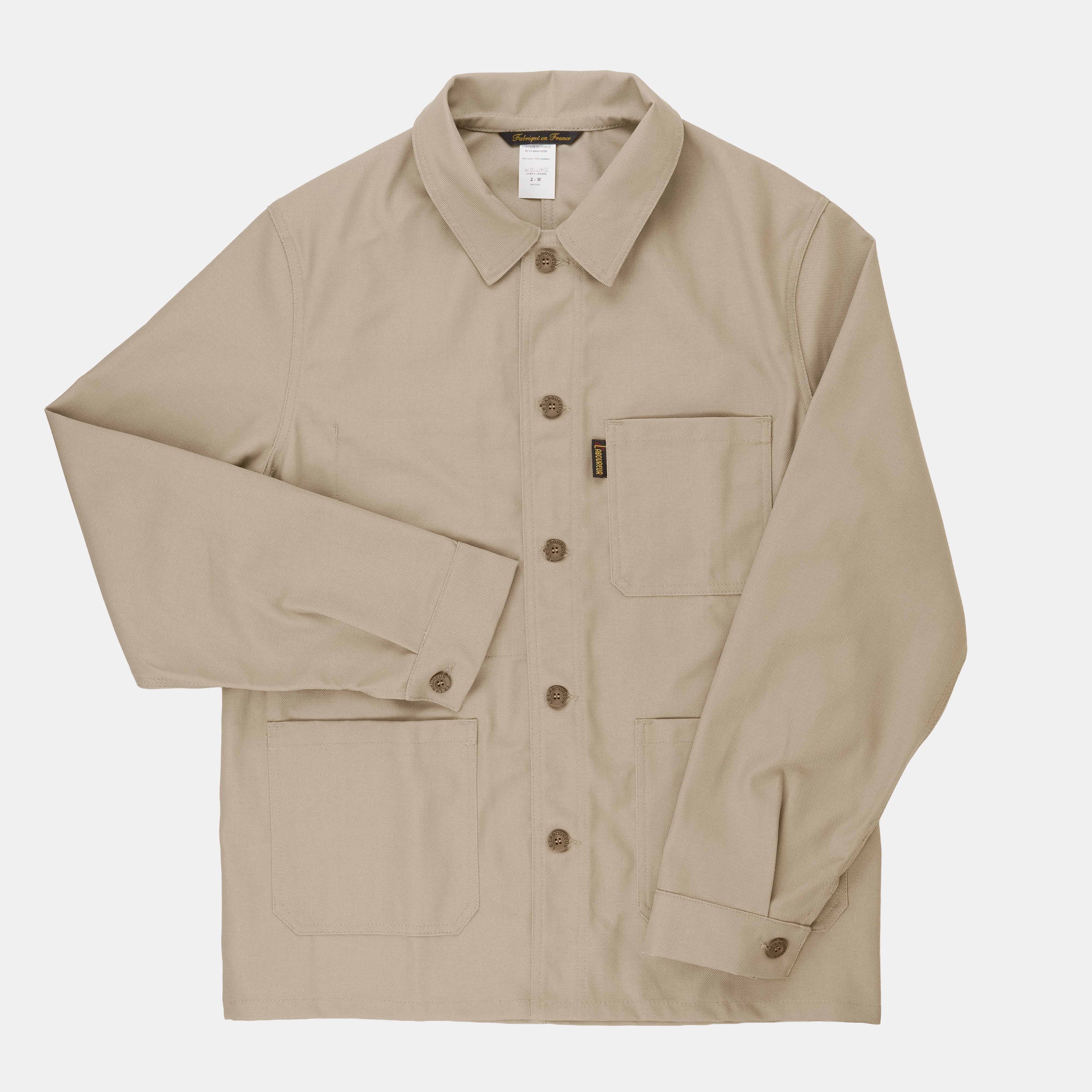 Image of Le Laboureur Work Jacket in Beige