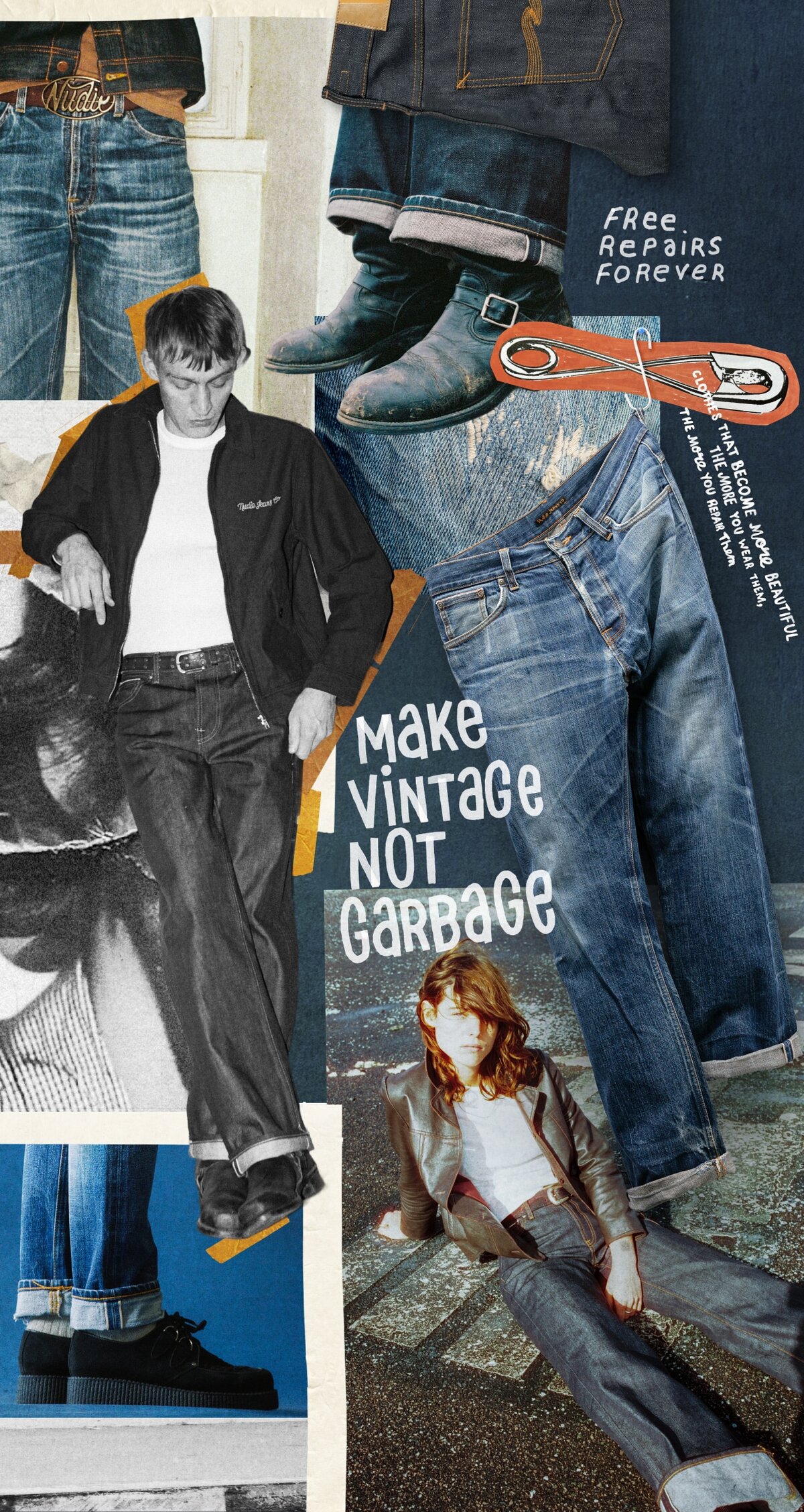 Welcome to care of Nudie Jeans