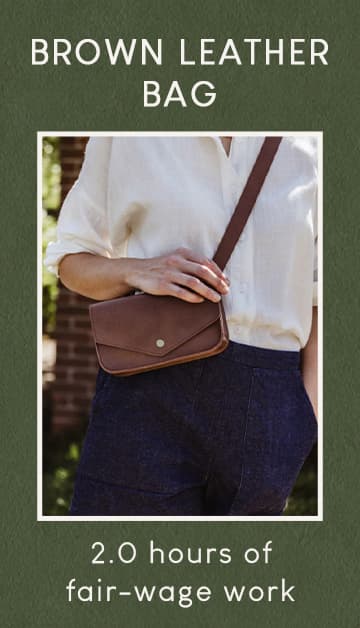 Brown Leather Crossbody Bag