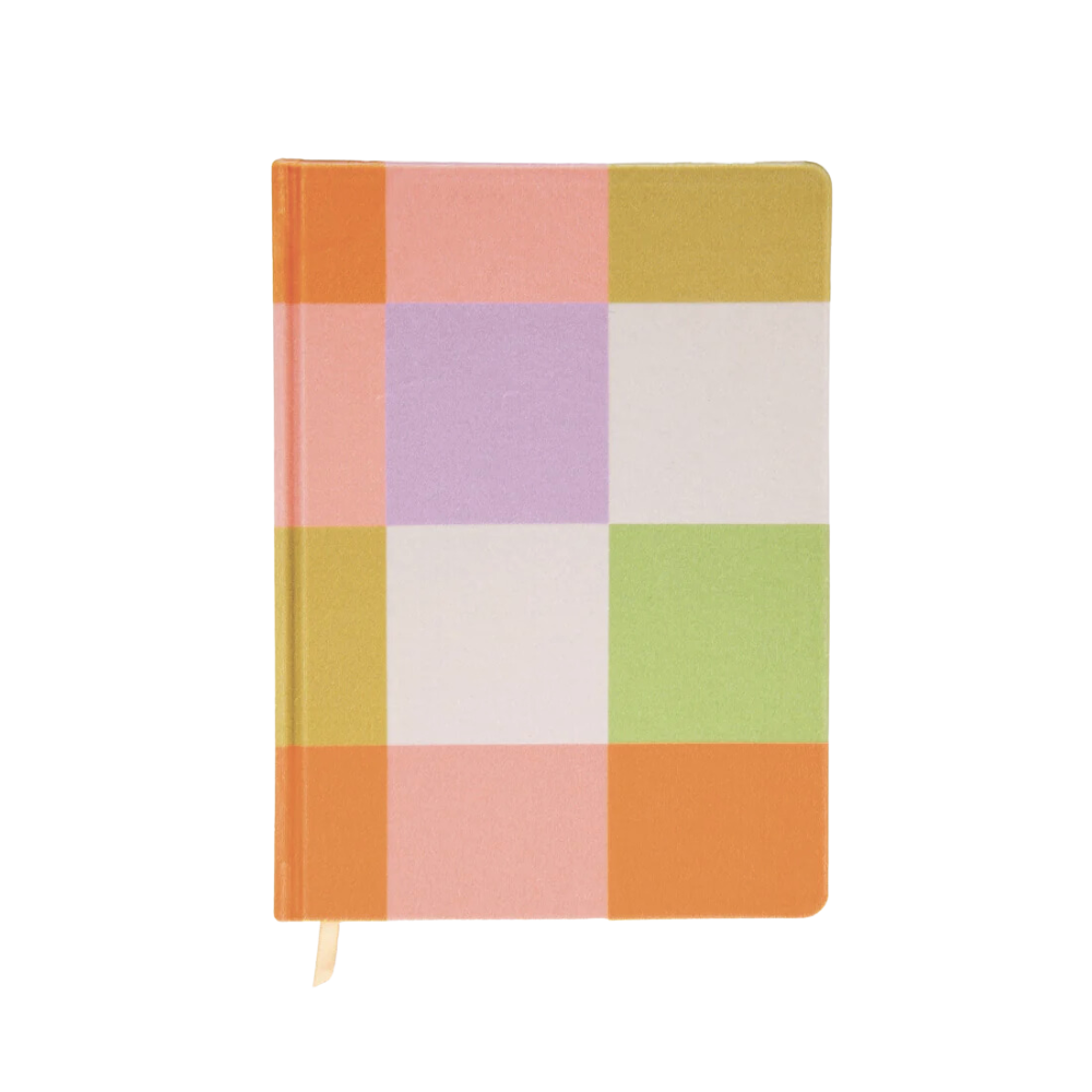 Image of Jumbo Velvet Journal - Check