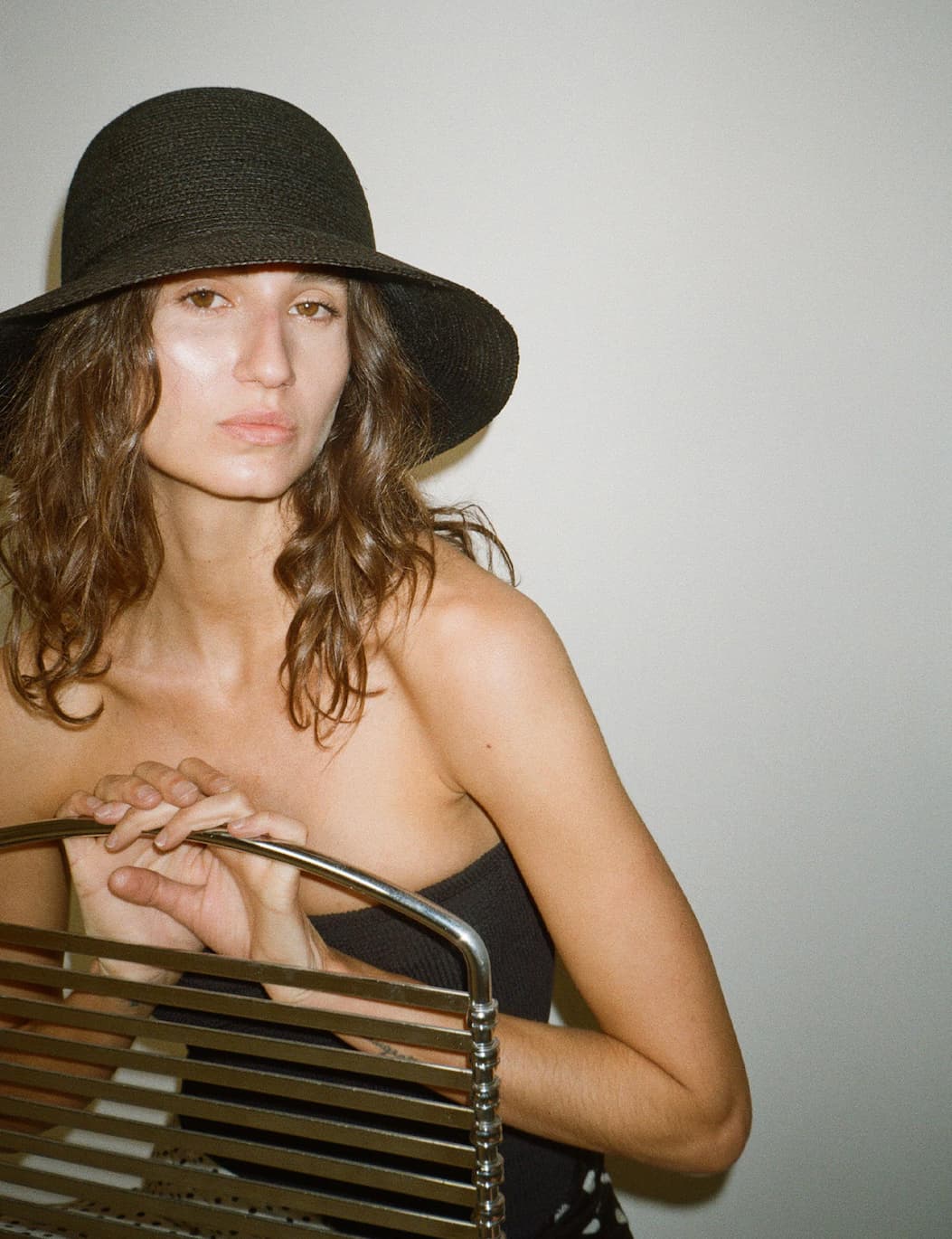 Teodora Sunhat Black