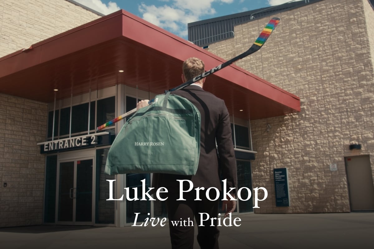 Live with Pride — Luke Prokop x Harry Rosen