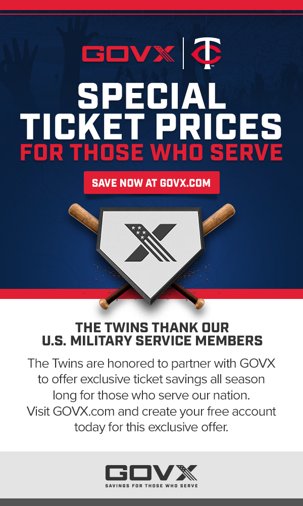 Special Ticket Prices For Those Who Serve | Save Now at GovX.com