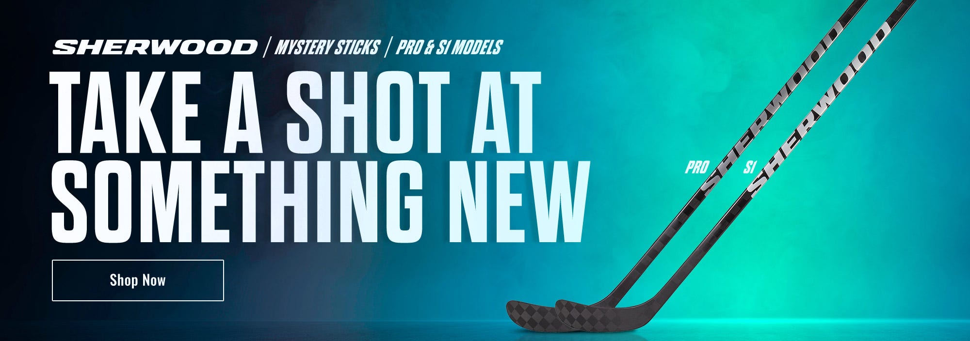 Sherwood Mystery hockey sticks, pro and s1 models. Take a shot at something new.