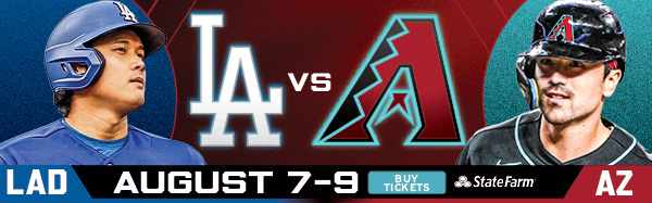 Dodgers series August 7-9