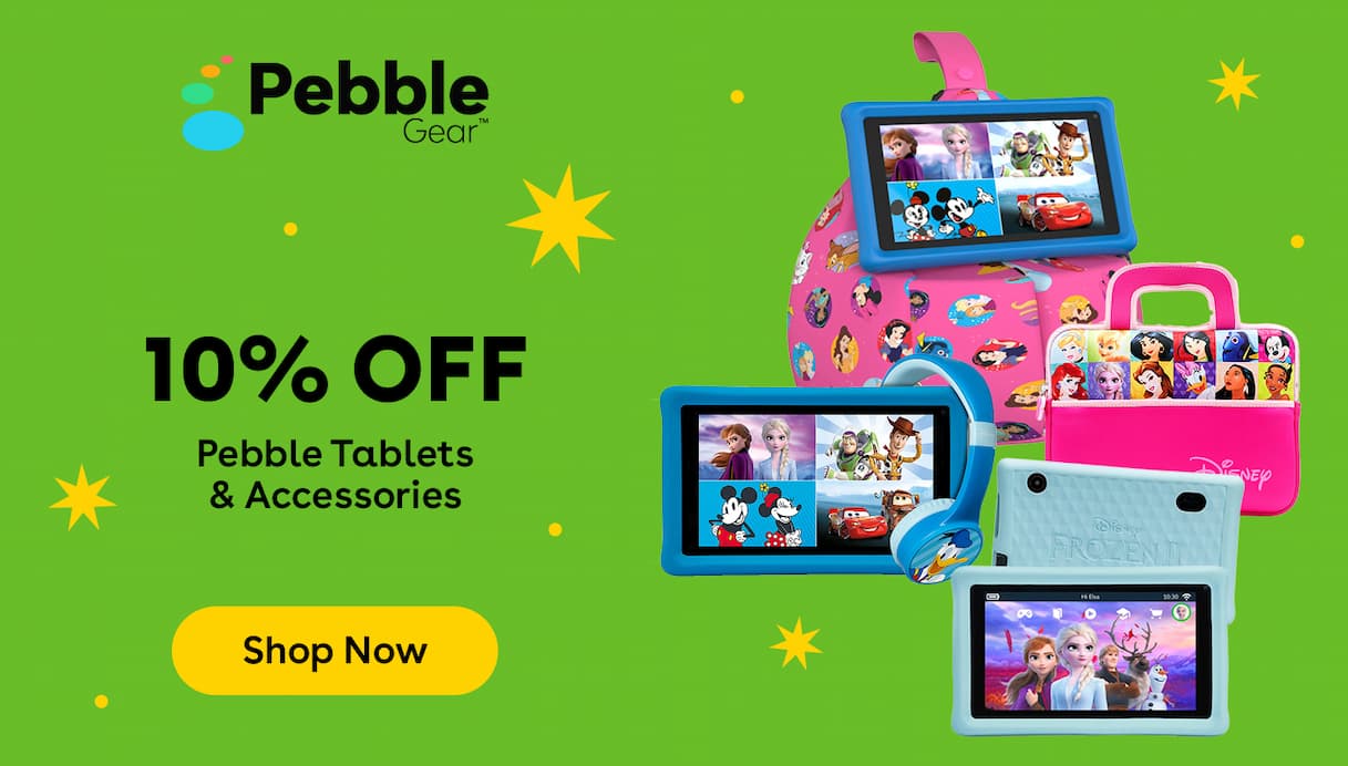 10% OFF Pebble Tablets & Accessories
