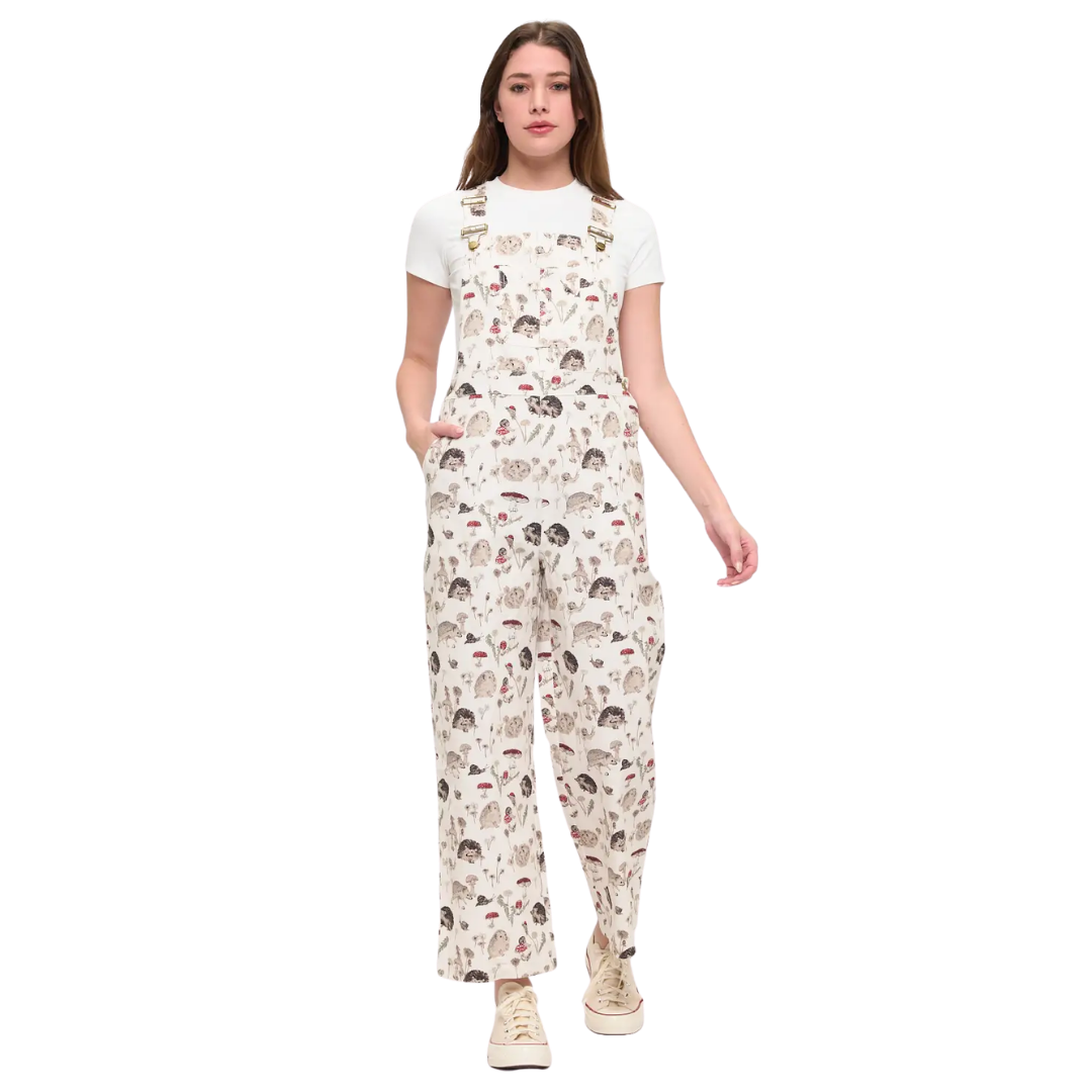 Image of Hedgehog Mushroom Overalls