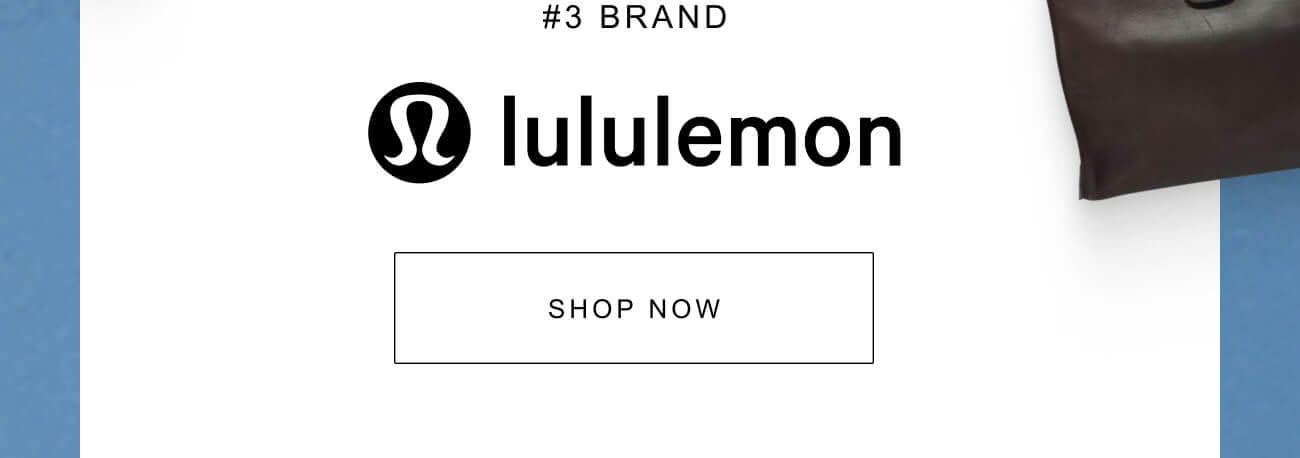 #3 BRAND LULULEMON SHOP NOW